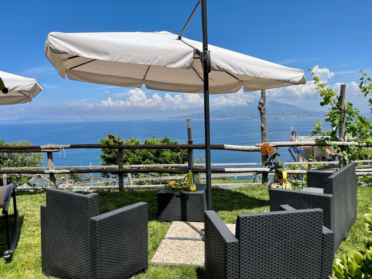 La Badia Montechiaro - Breathtaking View Of Sorrento Coast Villa วีโกเอเกวนเซ ภายนอก รูปภาพ