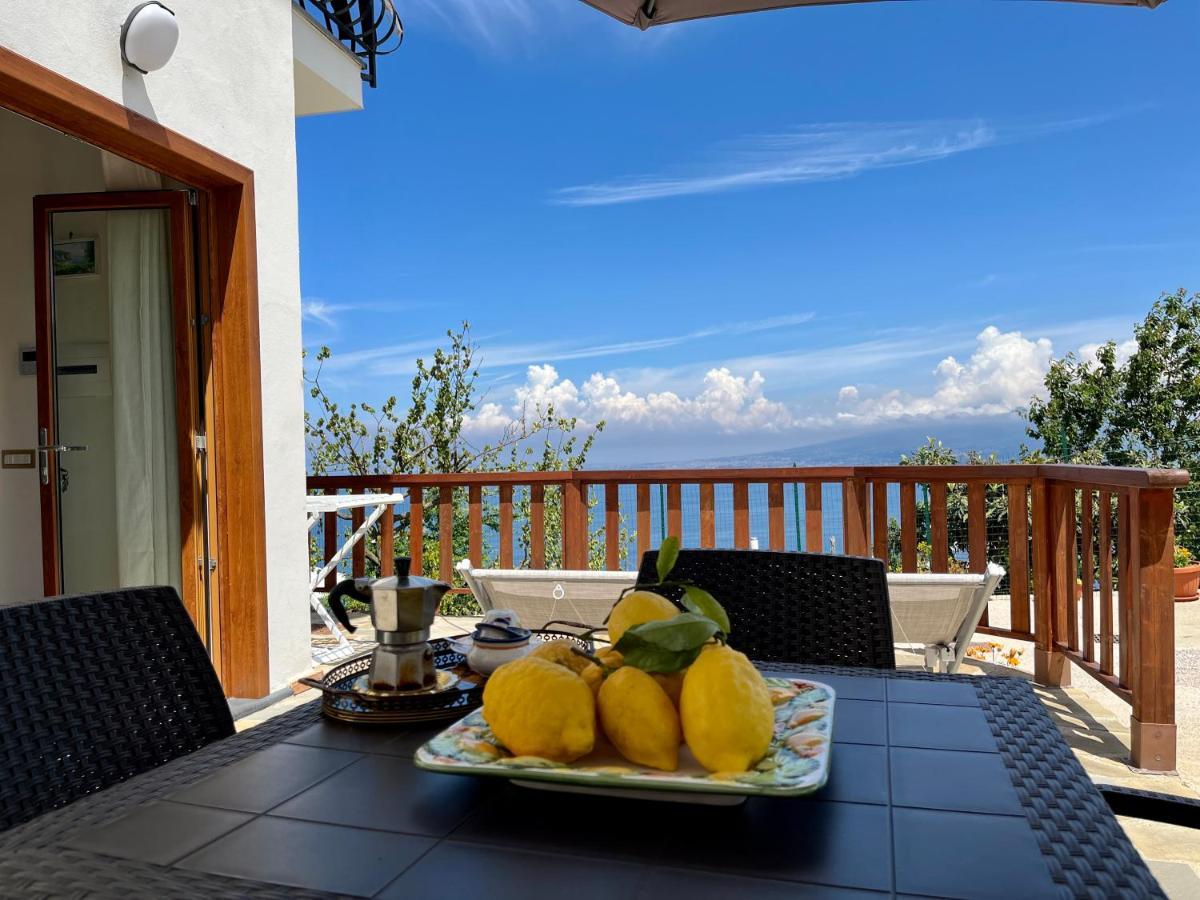 La Badia Montechiaro - Breathtaking View Of Sorrento Coast Villa วีโกเอเกวนเซ ภายนอก รูปภาพ