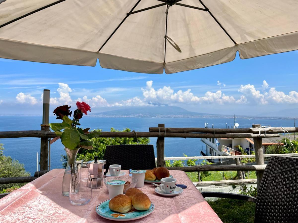 La Badia Montechiaro - Breathtaking View Of Sorrento Coast Villa วีโกเอเกวนเซ ภายนอก รูปภาพ