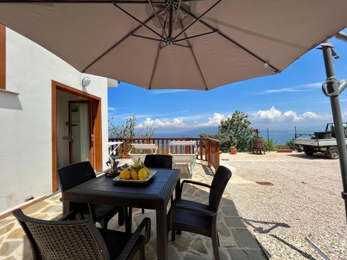 La Badia Montechiaro - Breathtaking View Of Sorrento Coast Villa วีโกเอเกวนเซ ภายนอก รูปภาพ