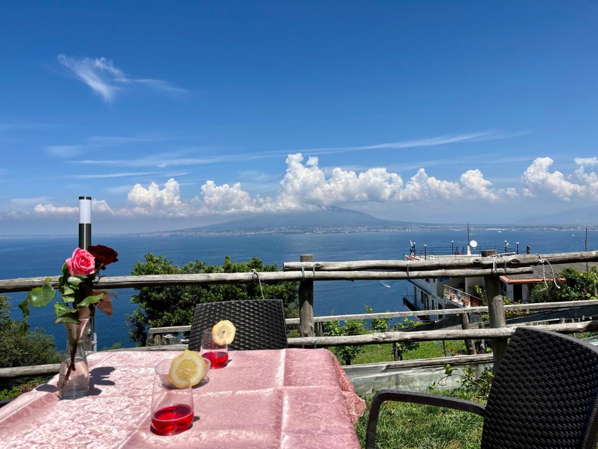 La Badia Montechiaro - Breathtaking View Of Sorrento Coast Villa วีโกเอเกวนเซ ภายนอก รูปภาพ
