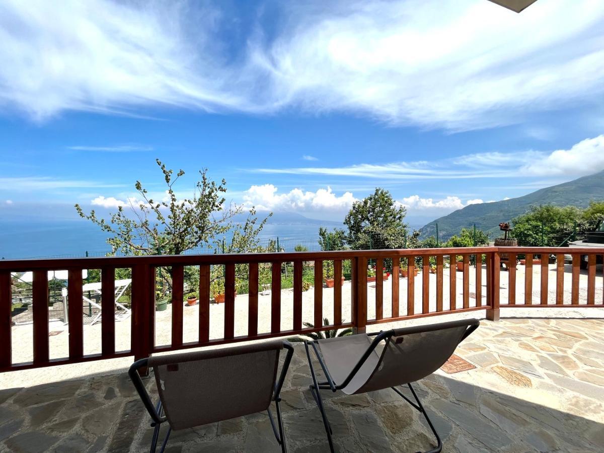La Badia Montechiaro - Breathtaking View Of Sorrento Coast Villa วีโกเอเกวนเซ ภายนอก รูปภาพ