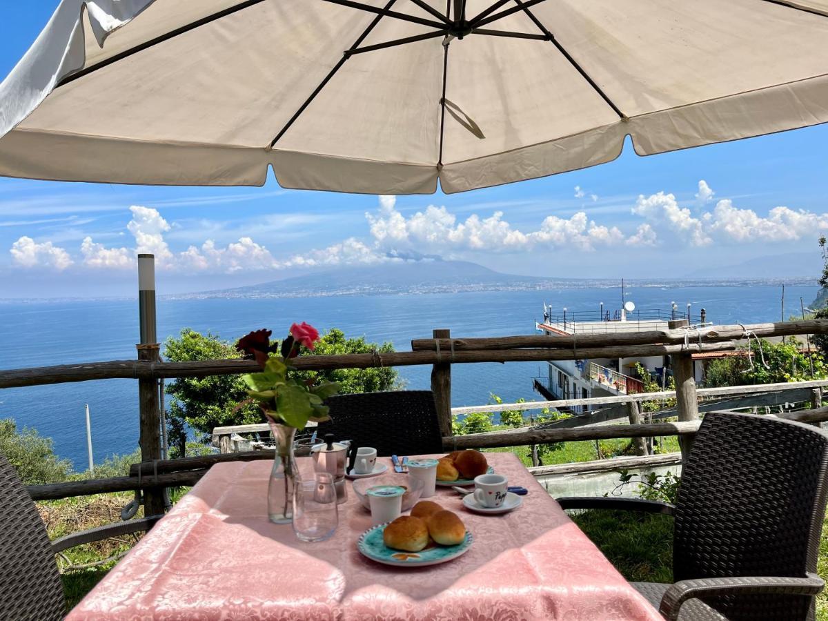 La Badia Montechiaro - Breathtaking View Of Sorrento Coast Villa วีโกเอเกวนเซ ภายนอก รูปภาพ