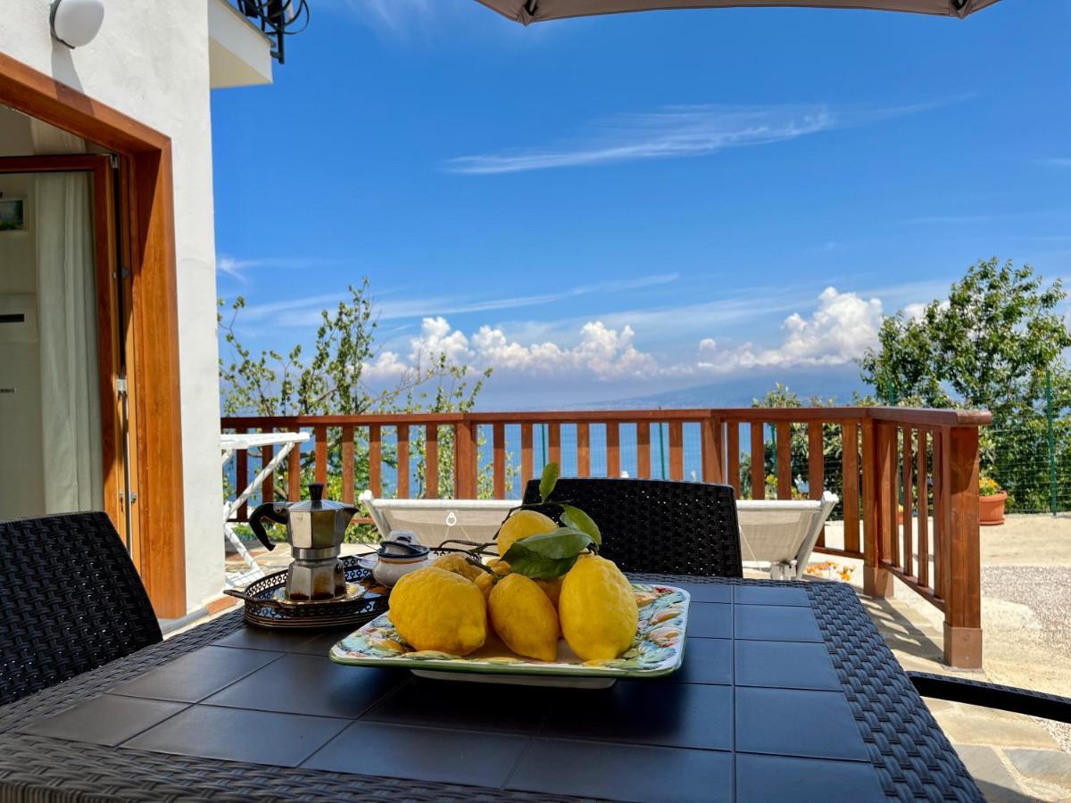 La Badia Montechiaro - Breathtaking View Of Sorrento Coast Villa วีโกเอเกวนเซ ภายนอก รูปภาพ