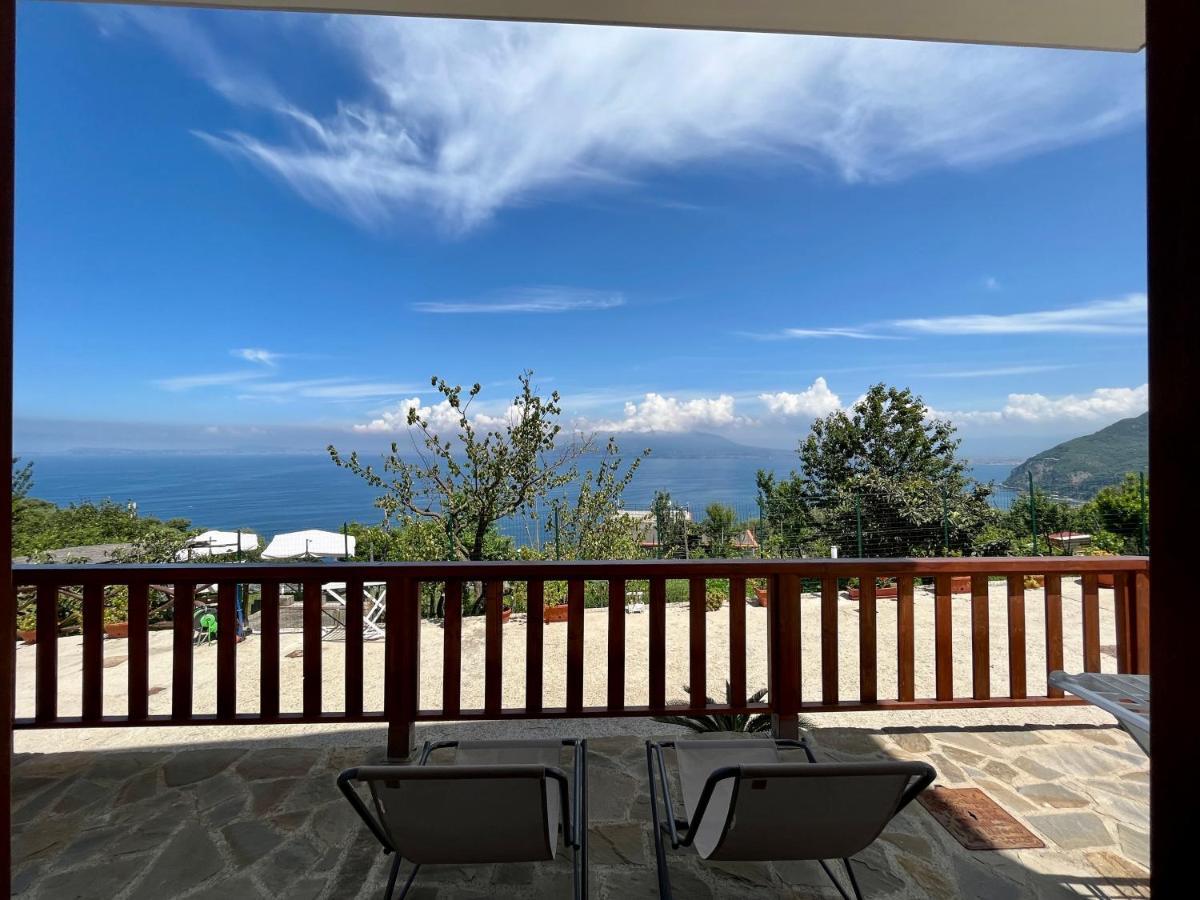 La Badia Montechiaro - Breathtaking View Of Sorrento Coast Villa วีโกเอเกวนเซ ภายนอก รูปภาพ