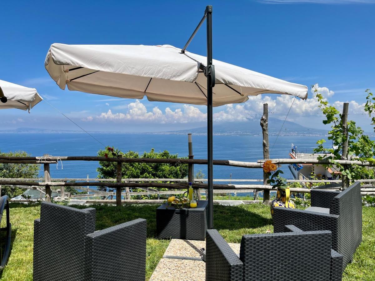 La Badia Montechiaro - Breathtaking View Of Sorrento Coast Villa วีโกเอเกวนเซ ภายนอก รูปภาพ
